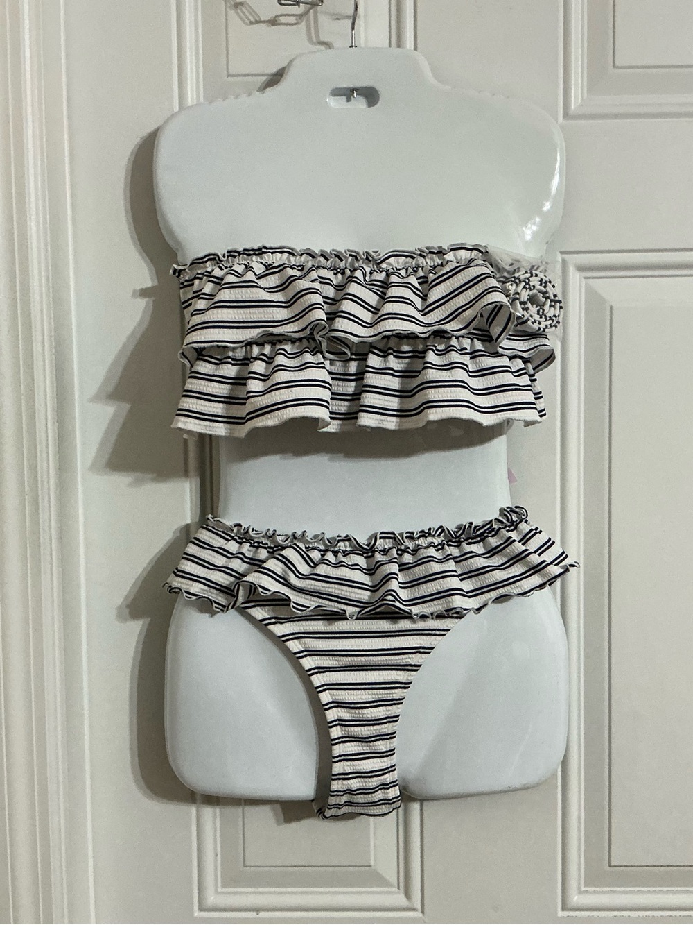 Wild Fable Bandeau Bikini Ruffled Set Size XL